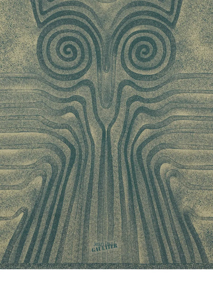 Spiral-Print Pareo