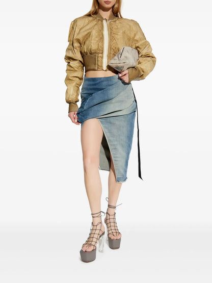 Low Twist Midi Skirt