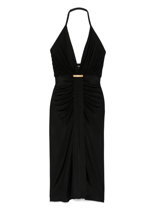 Halterneck Midi Dress