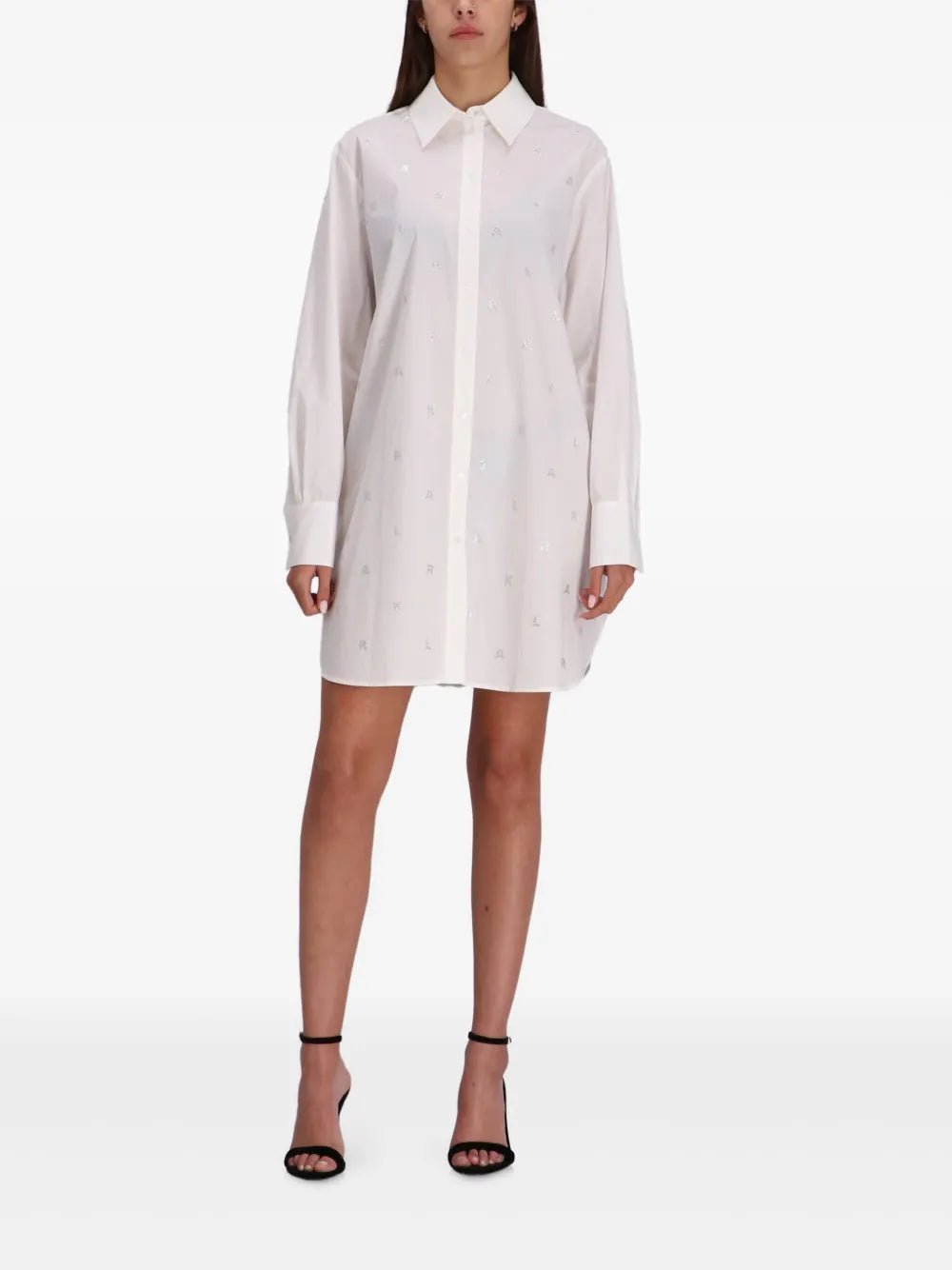 Logo-Embellished Mini Dress