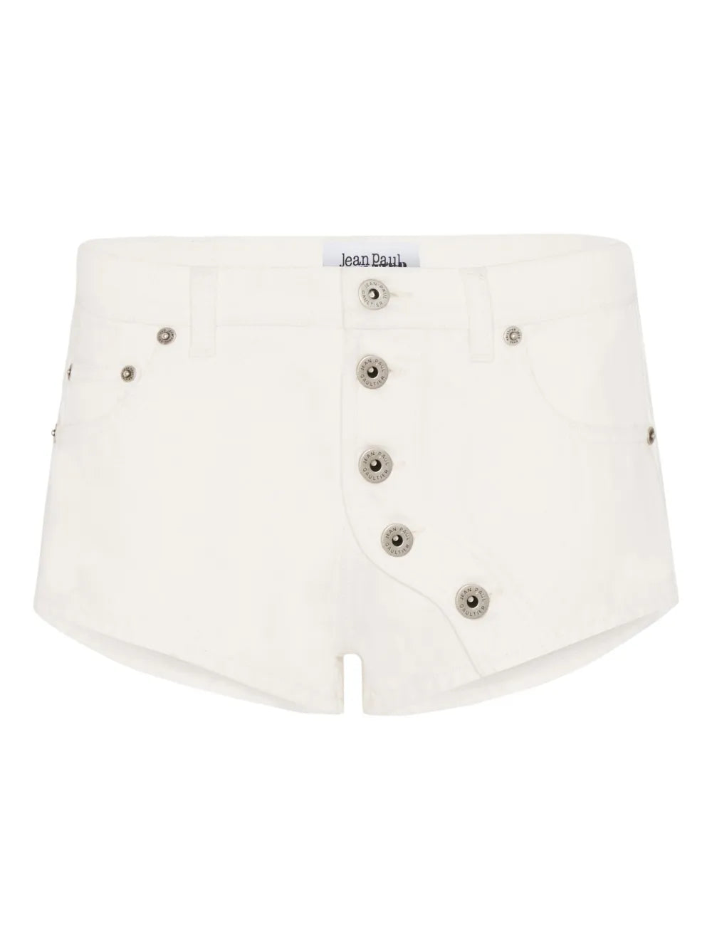 Button-Detailing Mini Shorts