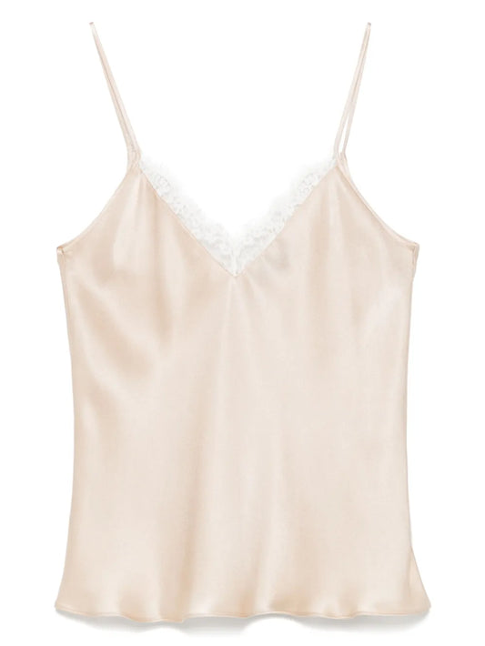Lace-Detailed Cami Top