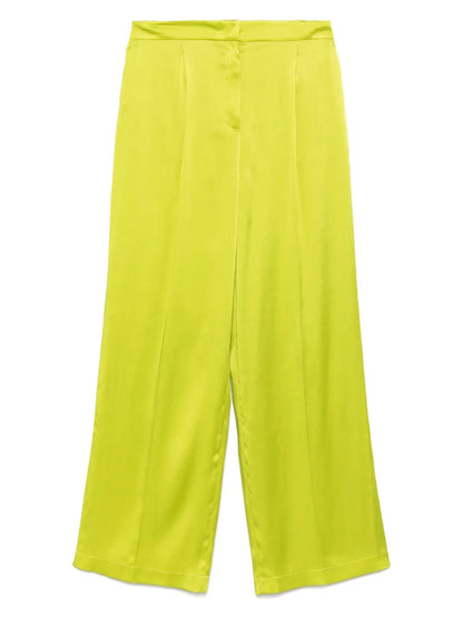 Pleat-Detail Trousers