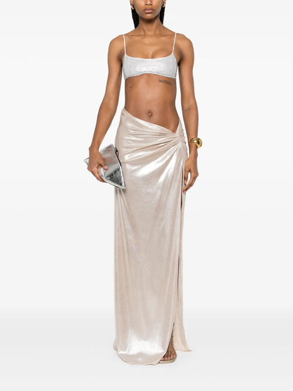 Lurex Maxi Skirt