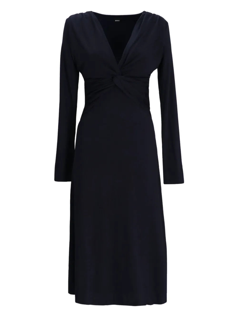 Knot-Detailed Midi Dress