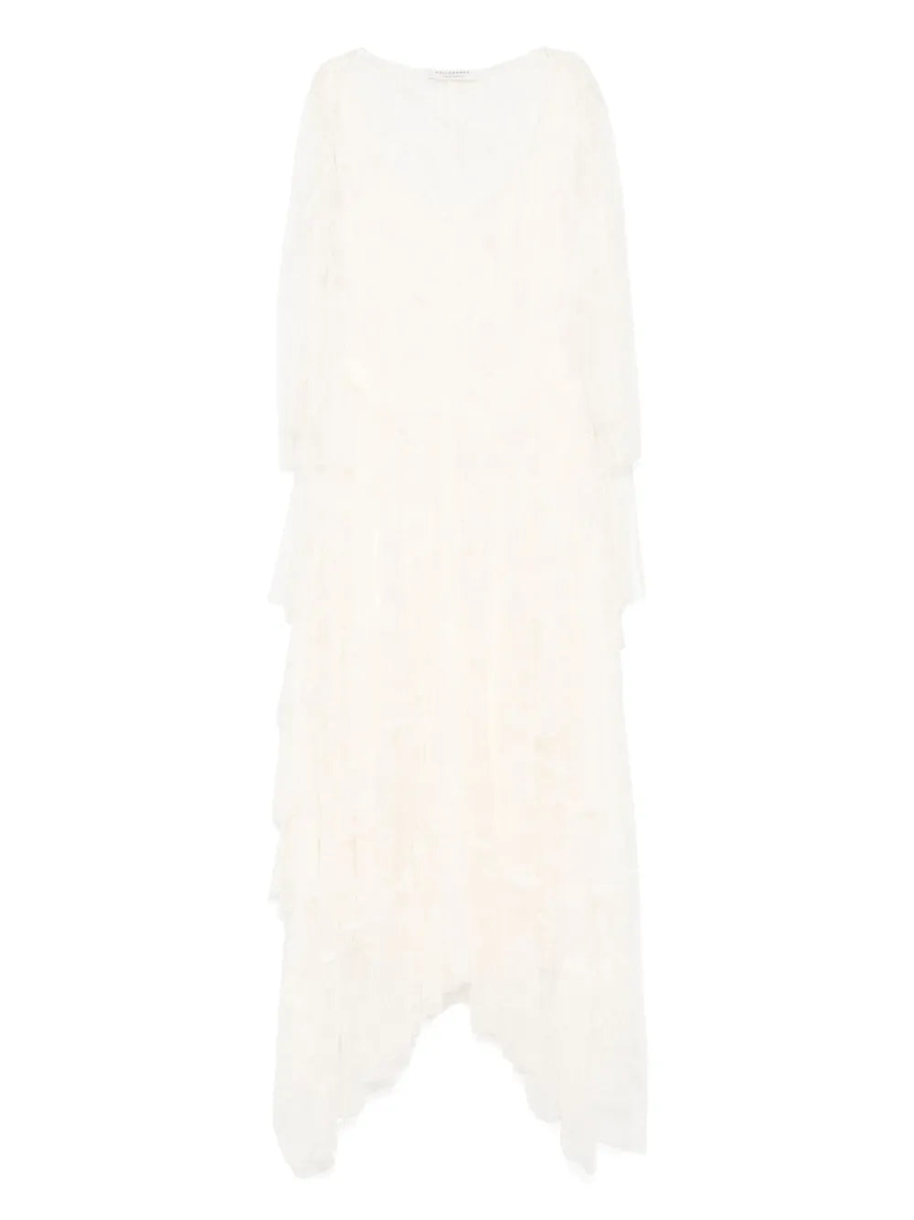 Floral-Lace Maxi Dress