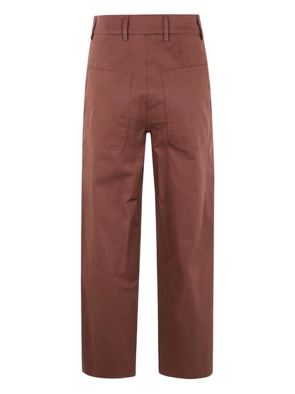 Straight-Leg Trousers