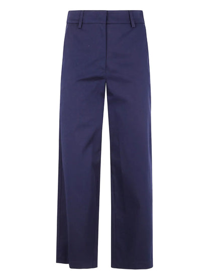 Straight-Leg Trousers