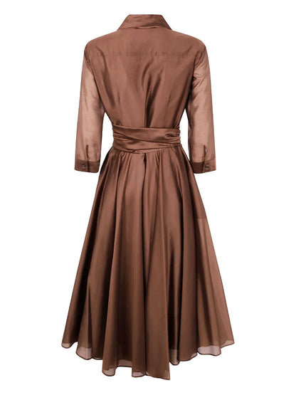 Belted Midi Dress