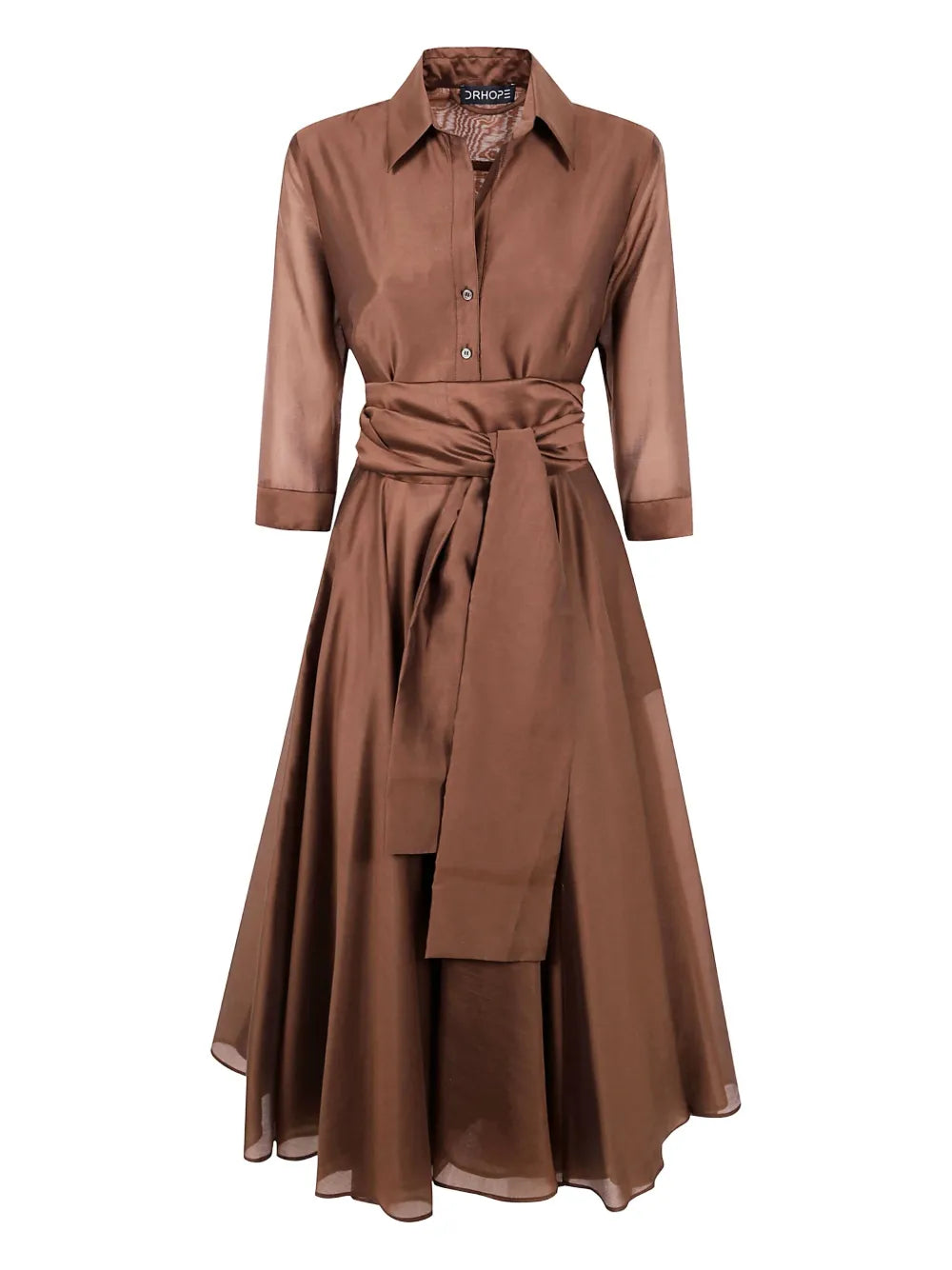 Belted Midi Dress