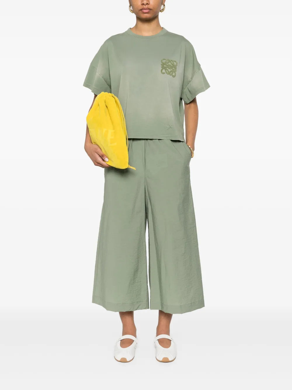 Anagram-Motif Trousers