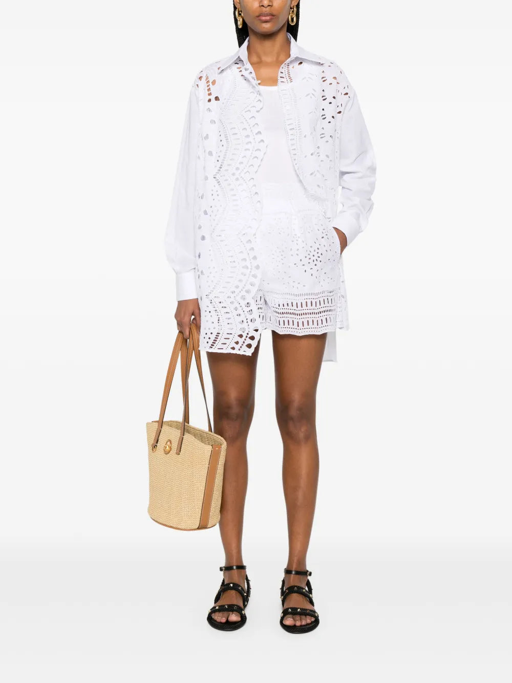 Broderie Anglaise Shorts