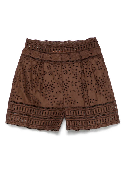 Broderie Anglaise Shorts