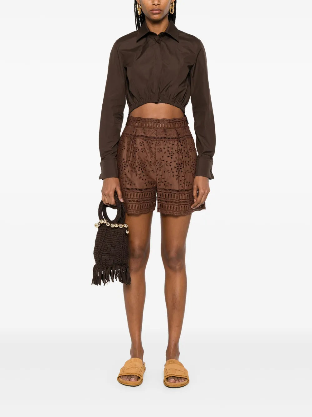 Broderie Anglaise Shorts