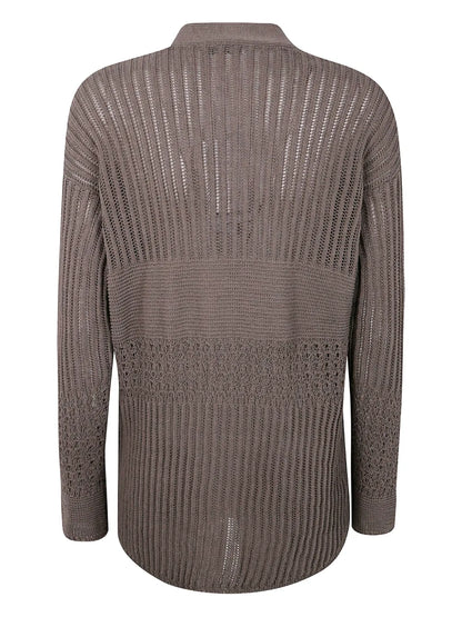March Knitted Button-Up Cardigan