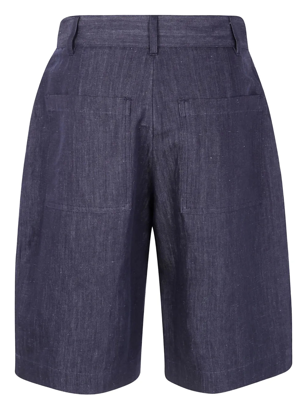 Linen-Blend Shorts