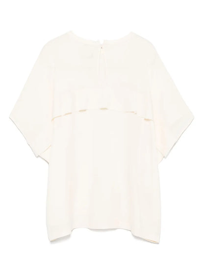 Ruffled-Detailing Blouse