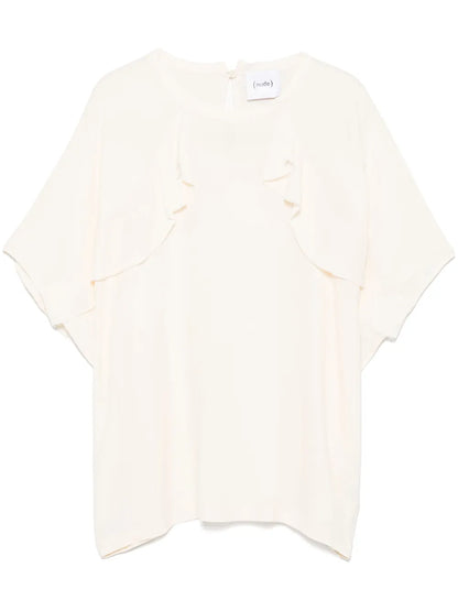 Ruffled-Detailing Blouse