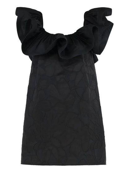 Jacquard Mini Dress