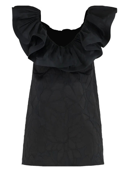 Jacquard Mini Dress