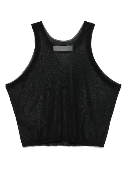 Fine-Knit Vest