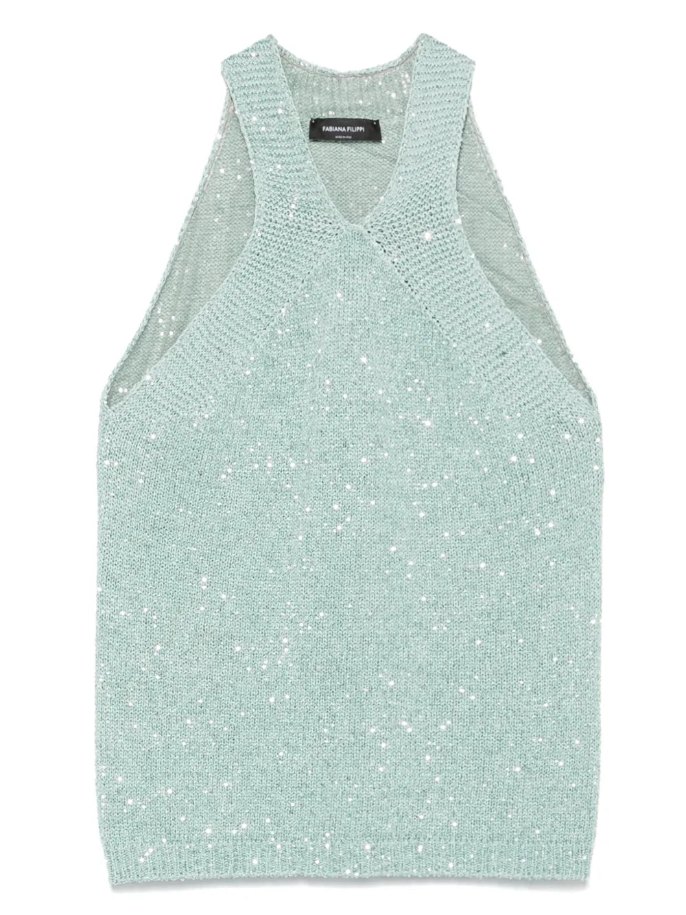 Sequin-Embellished Top