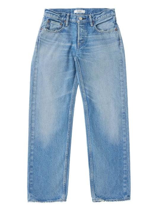 Cheval Light-Wash Straight-Leg Jeans