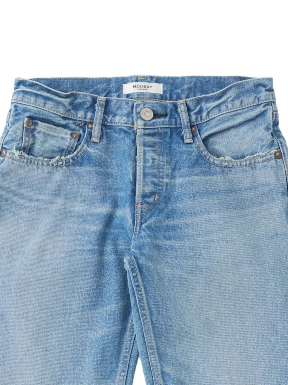 Cheval Light-Wash Straight-Leg Jeans