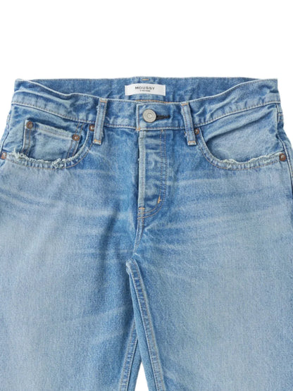 Cheval Light-Wash Straight-Leg Jeans