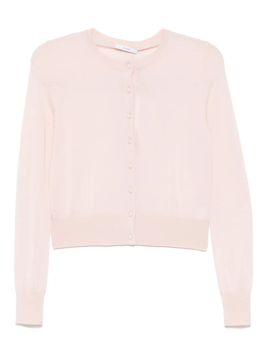 Crew-Neck Cardigan