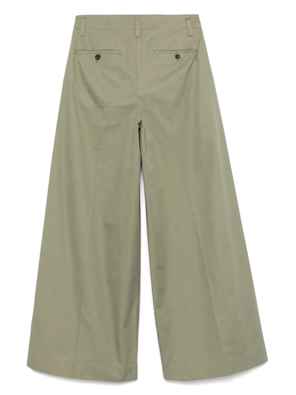 Adjustable-Belt Palazzo Pants