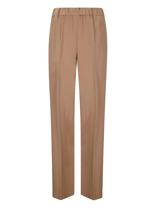 Elasticated-Waist Trousers