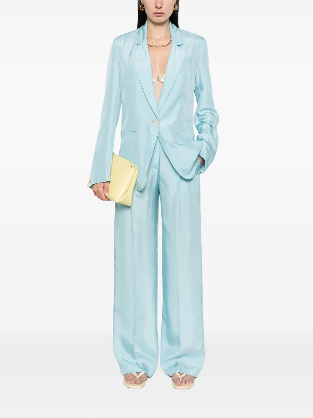 Silk Blazer