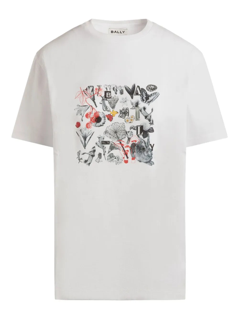 Collage-Print T-Shirt