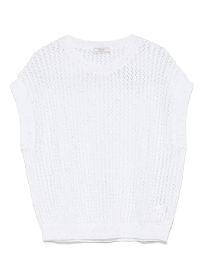 Sequinned Vest