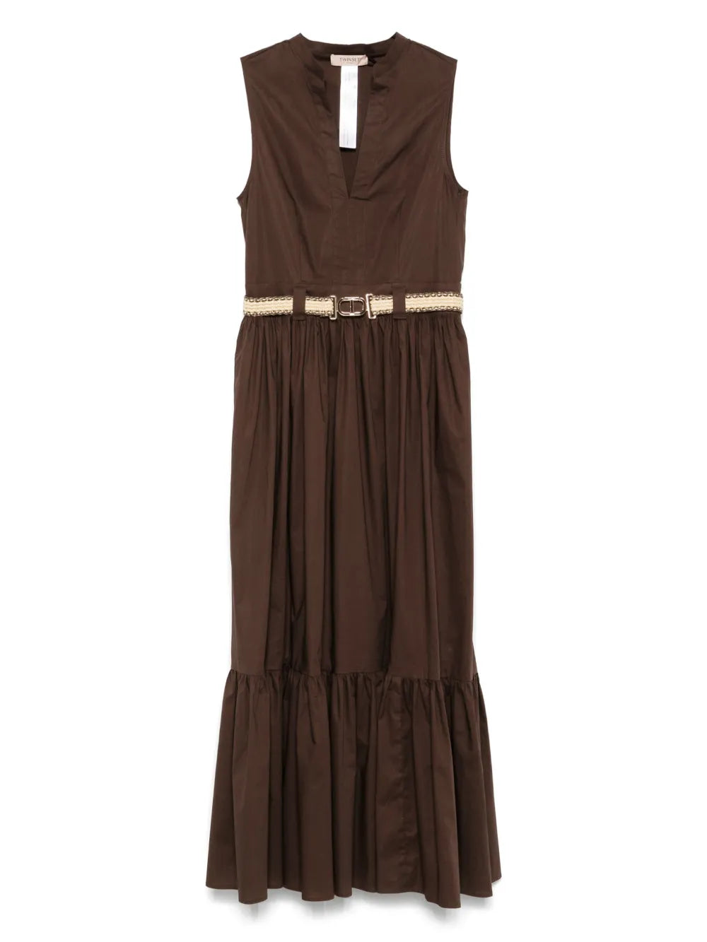 Belted Maxi Dress