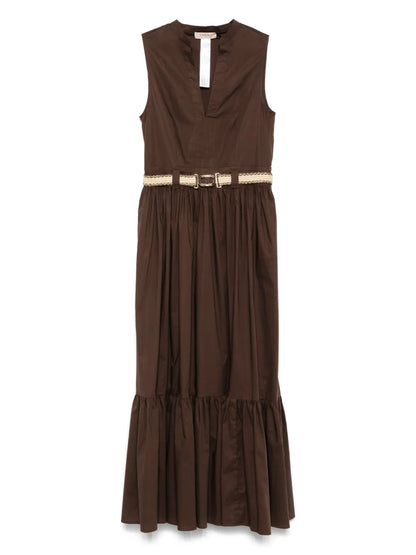 Belted Maxi Dress