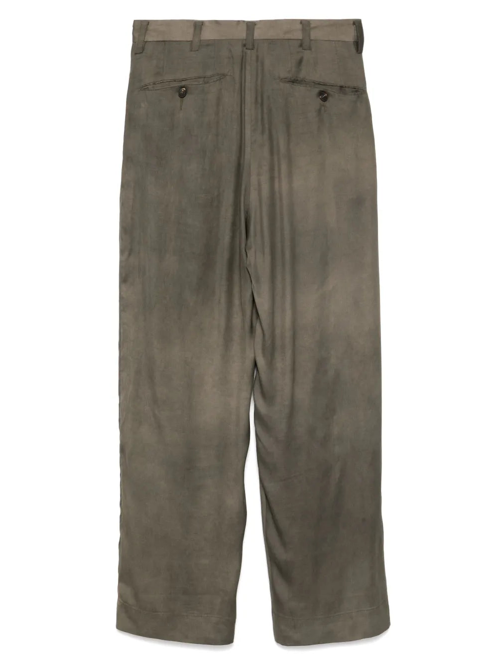 Collaged Wide Leg Trousers