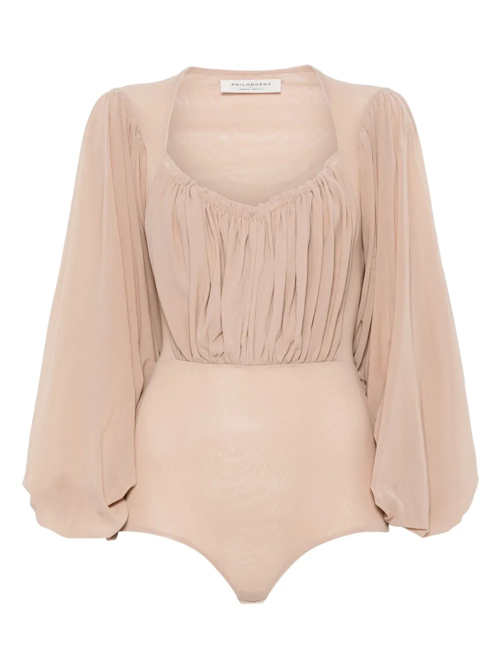 Draped Bodysuit