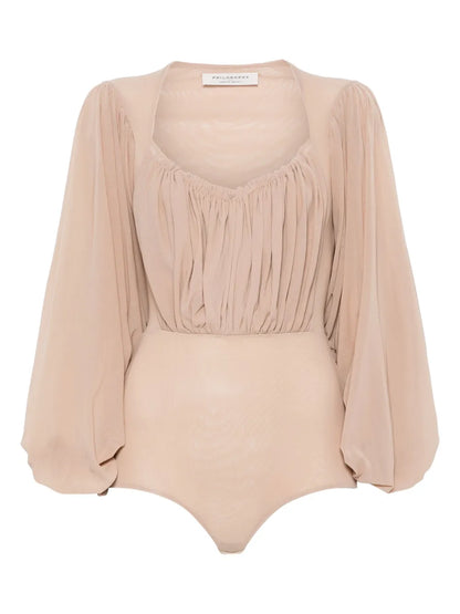 Draped Bodysuit