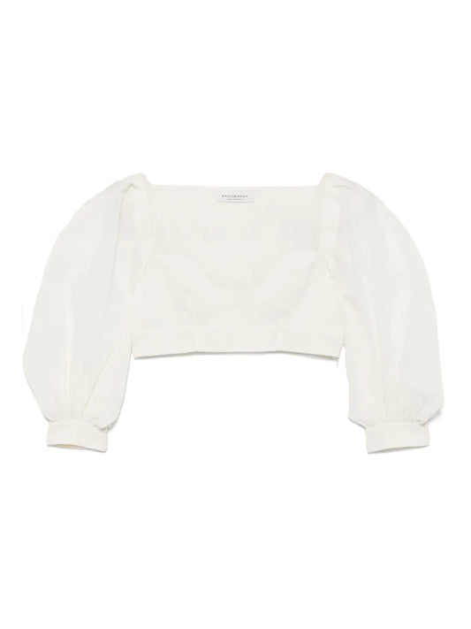 Voile Crop Top