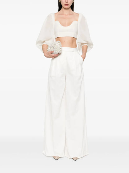 Voile Crop Top