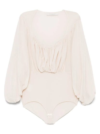 Draped Bodysuit