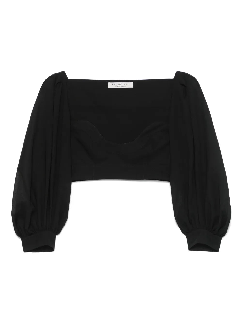 Voile Crop Top