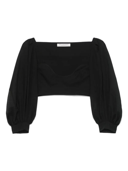 Voile Crop Top
