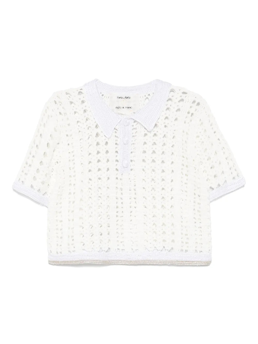 Knitted Polo Top