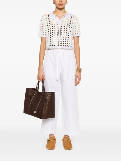 Knitted Polo Top