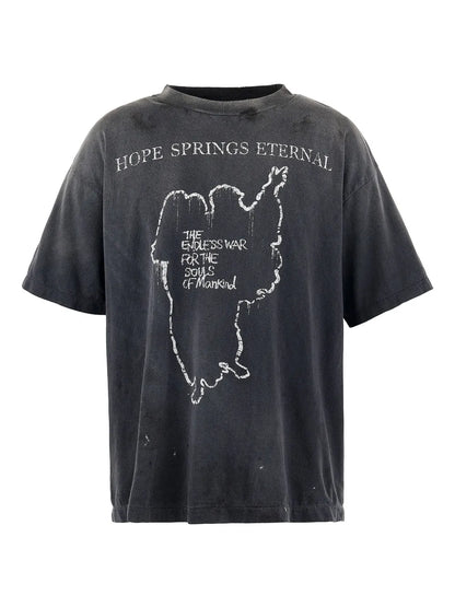 Text-Print T-Shirt