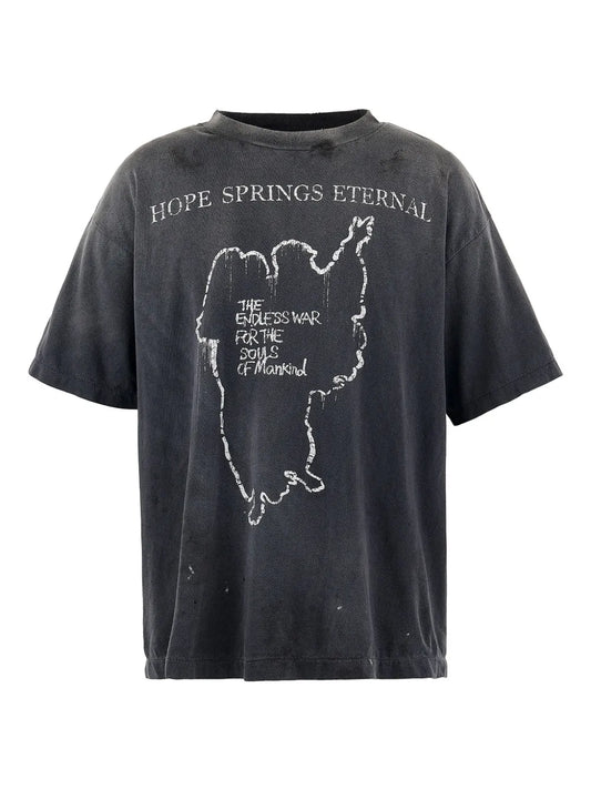 Text-Print T-Shirt