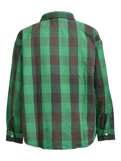 Check-Print Shirt